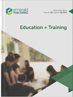 Special Issue of Education and Training